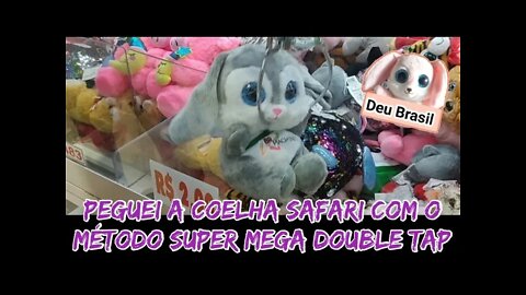 PEGANDO A COELHA SAFARI COM O MÉTODO SUPER MEGA DOUBLE TAP 👇🐭👇🐰