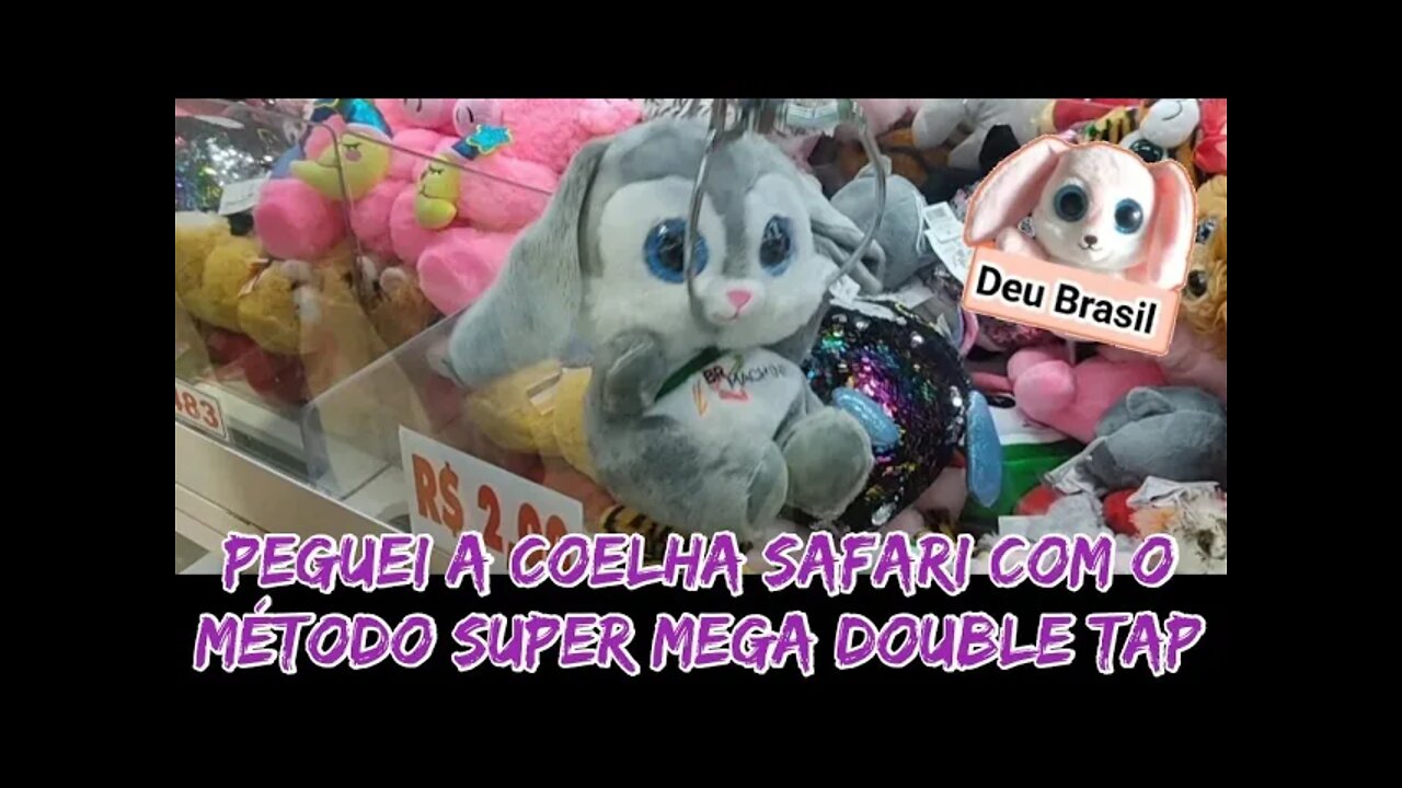 PEGANDO A COELHA SAFARI COM O MÉTODO SUPER MEGA DOUBLE TAP 👇🐭👇🐰