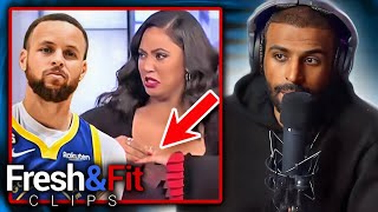 Steph Curry's Wife CAN'T Stop EMBARRASSING Him On Live TV