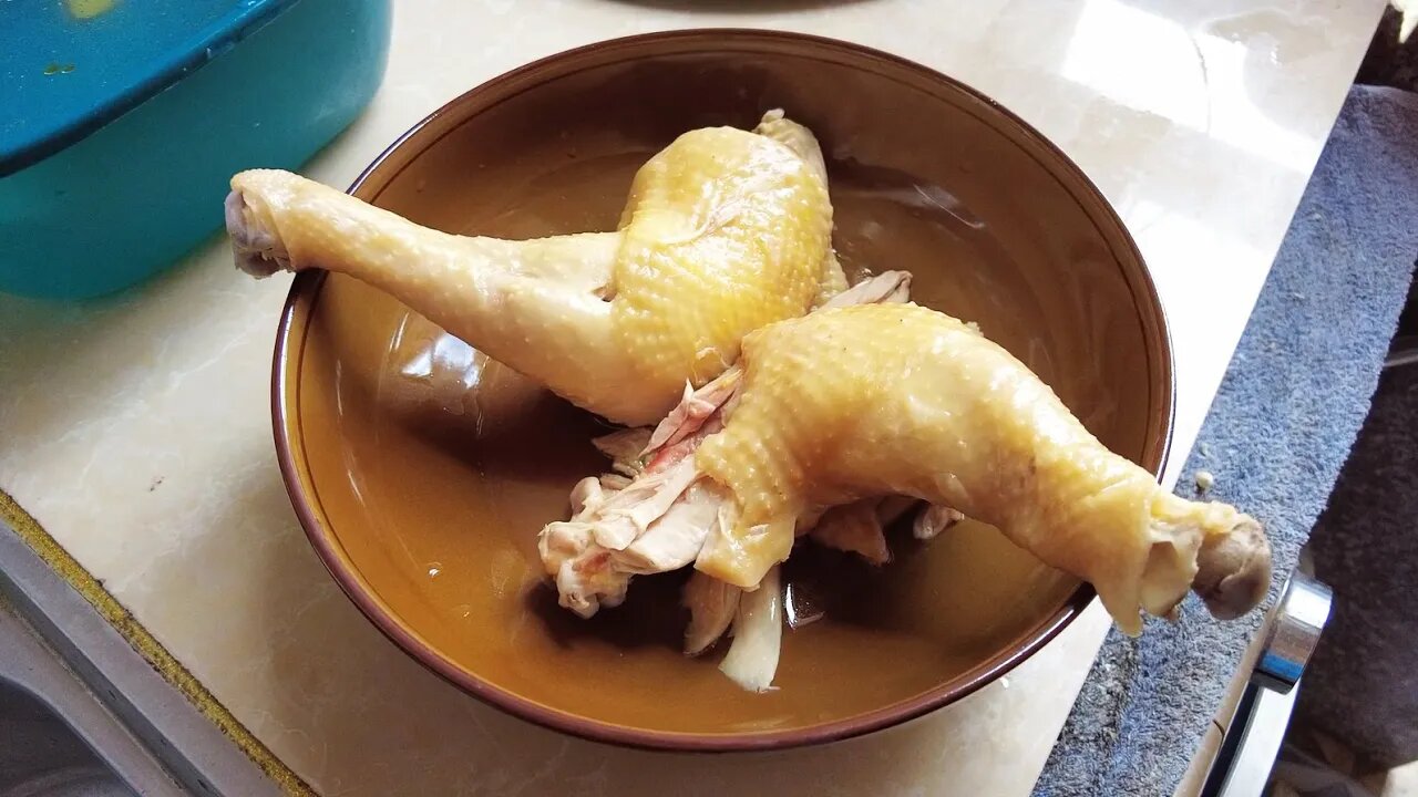 鸡腿别再卤了,试试做广式葱姜鸡,真的好吃又简单 Cook Cantonese-style spring onion ginger chicken, learn to cook Chinese food
