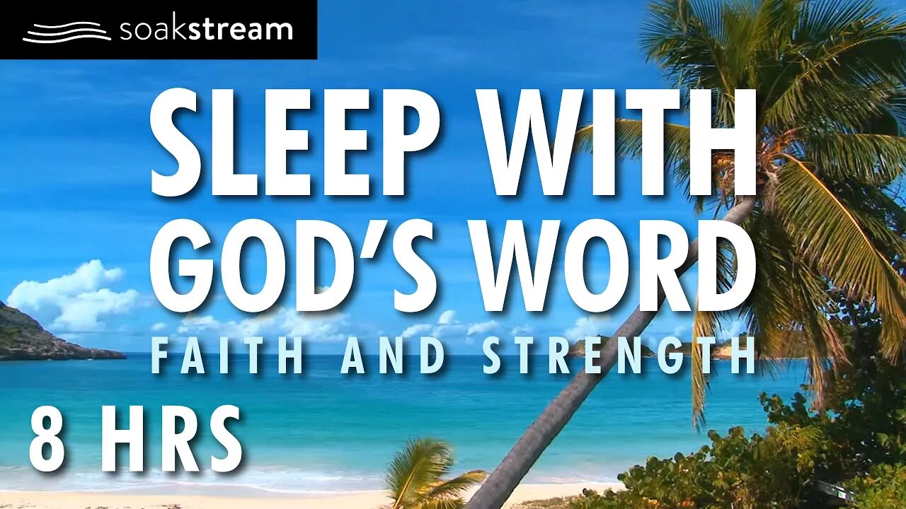 SOAK IN GOD'S PROMISES BY THE OCEAN | SLEEP WITH GOD'S WORD | 100+ Bible Verses For Sleep