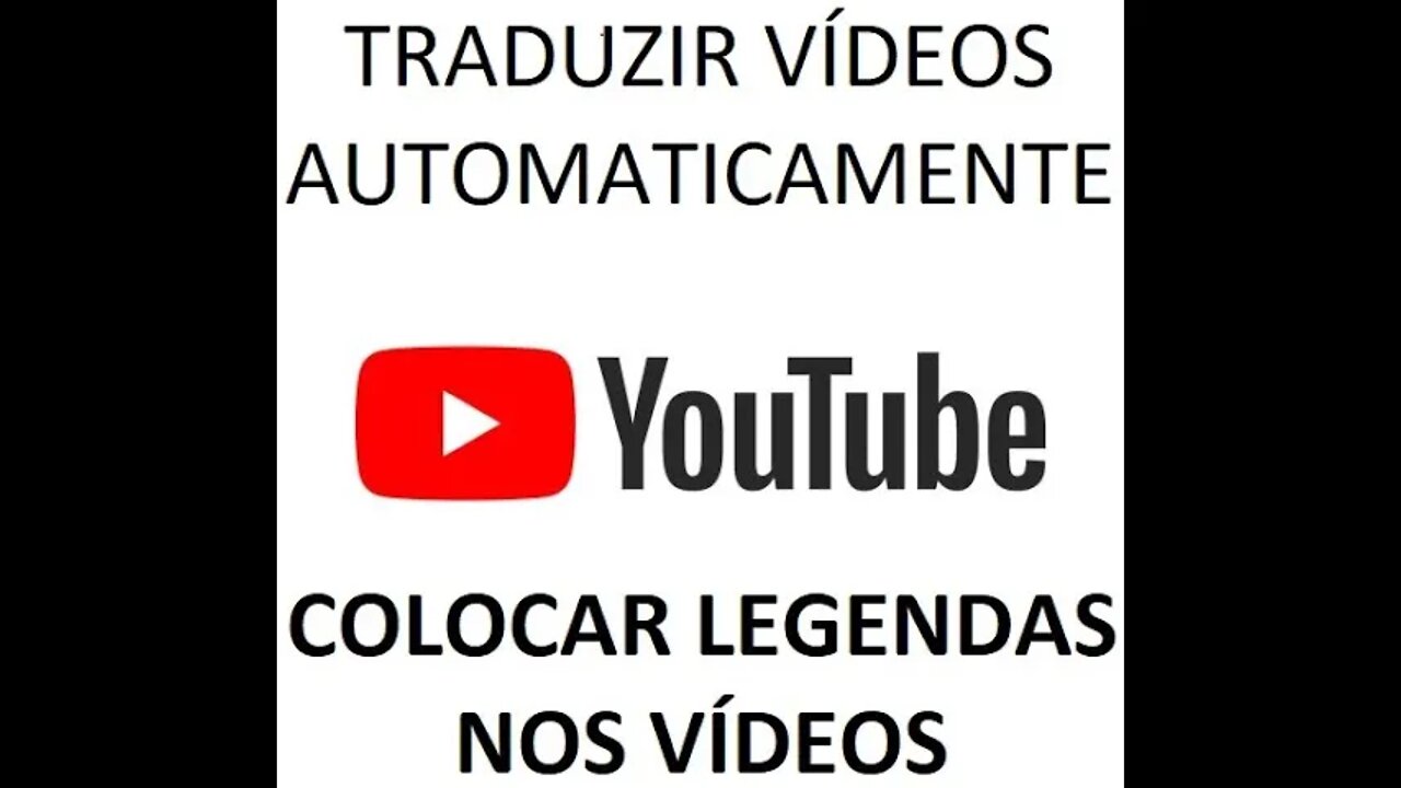 Como Traduzir seus vídeos e Legenda em Vários Idiomas Automaticamente no Youtube !