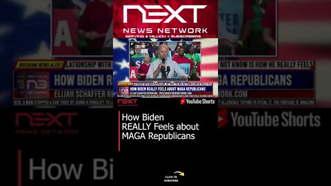 How Biden REALLY Feels about MAGA Republicans #shorts