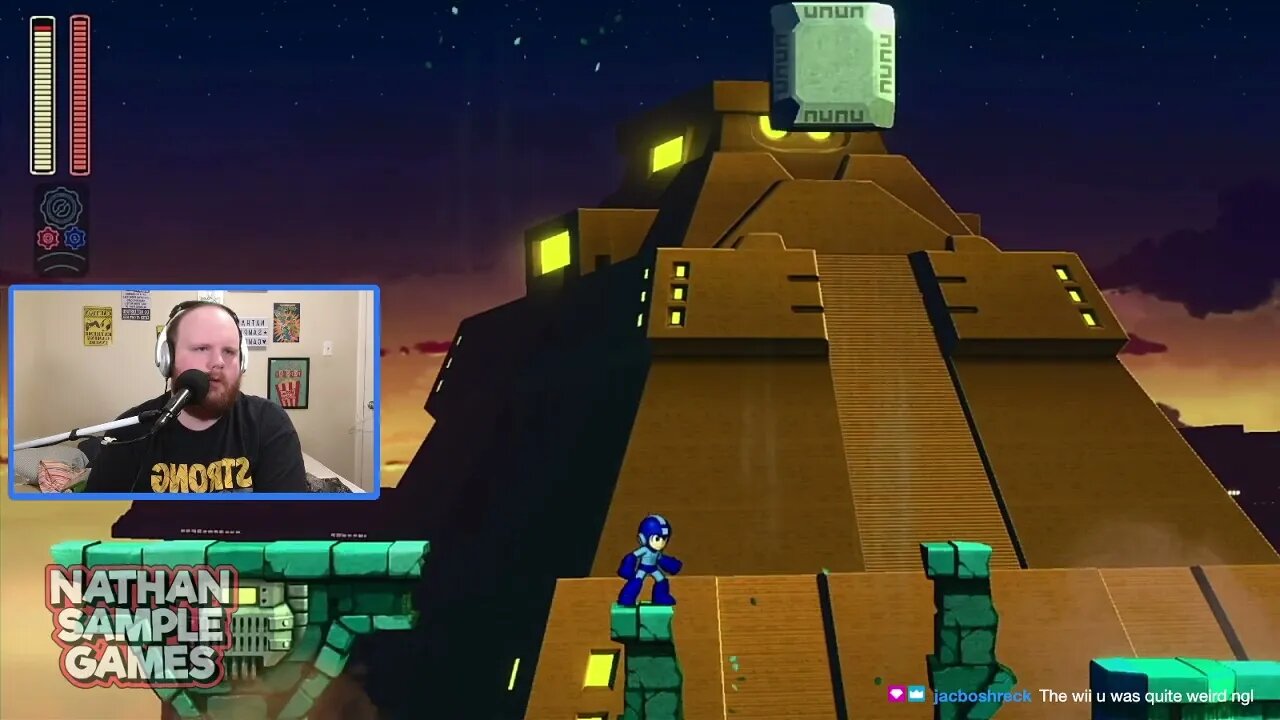 🔴 Mega Man 11 #1 - My first time playing this game - Nathan Sample Games