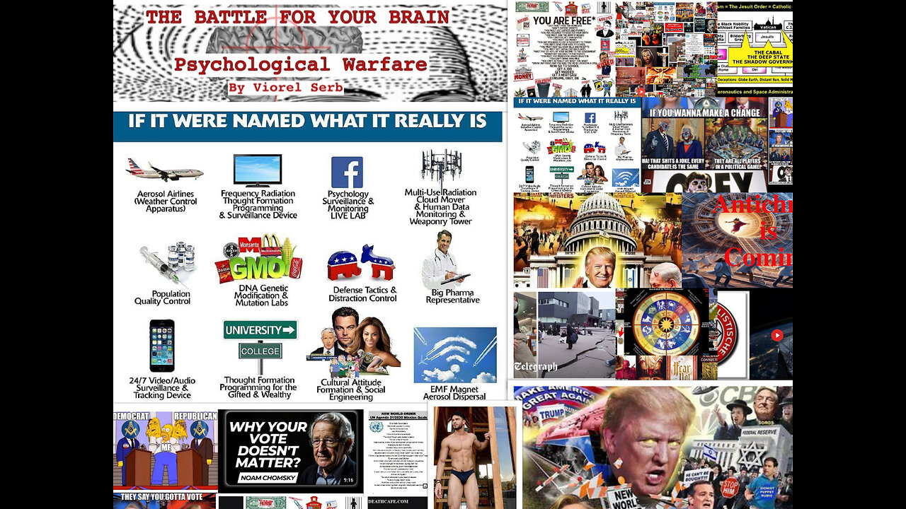 INVESTIGATE THE CHESS BOARD OF THINGS TO COME SO YOU GET CAIGHT BY IGNORANT SHOCK