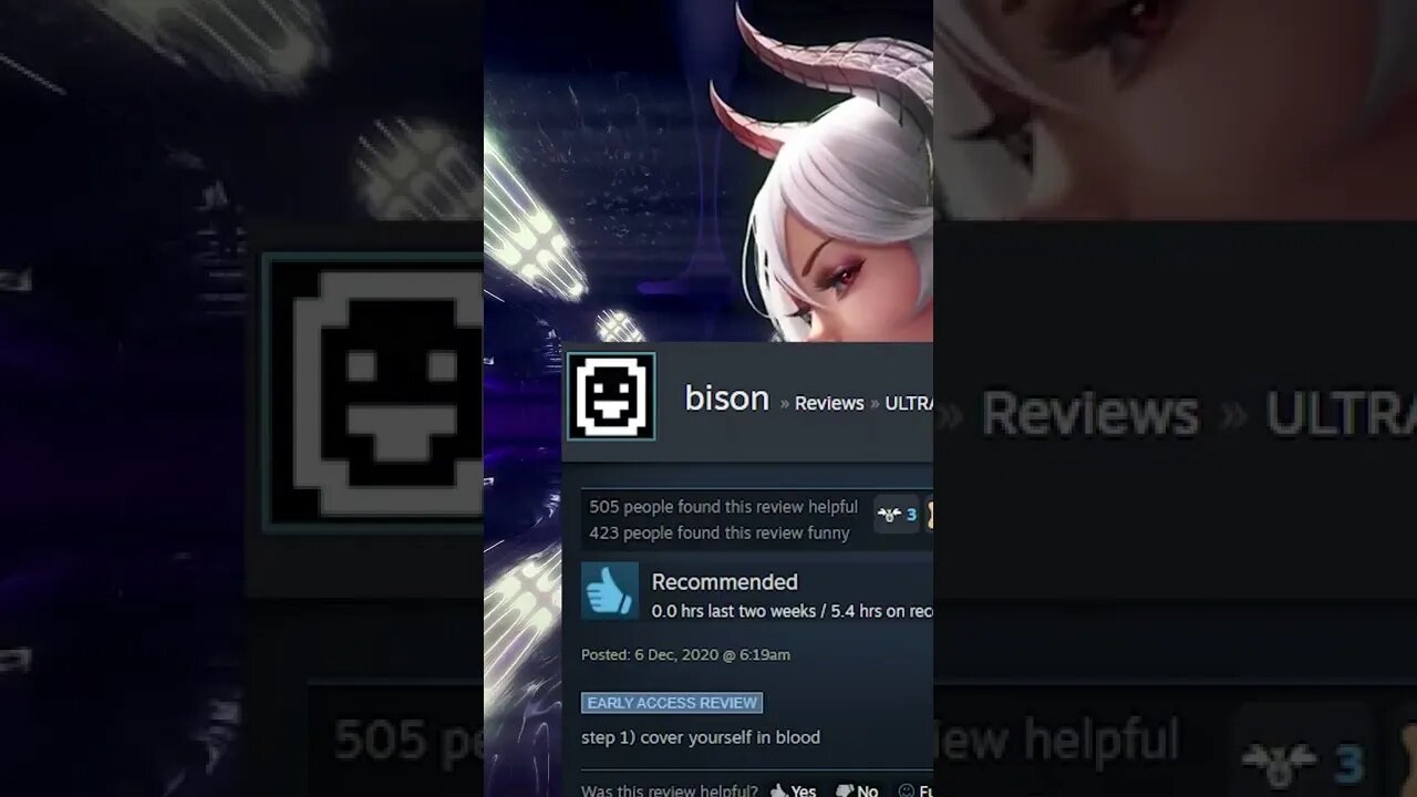 ULTRAKILL Steam Review - BLOOD!