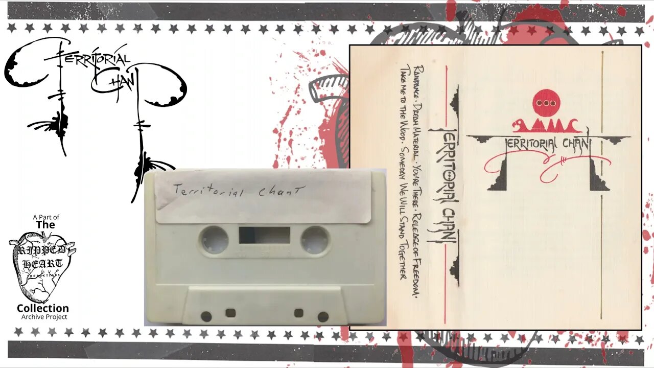 Territorial Chant 🖭 1988 Demo Tape. Detroit Christian Progressive Prog Rock Band.