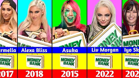 Money In The Bank Winner WWE Female Wrestler (2017-2023)