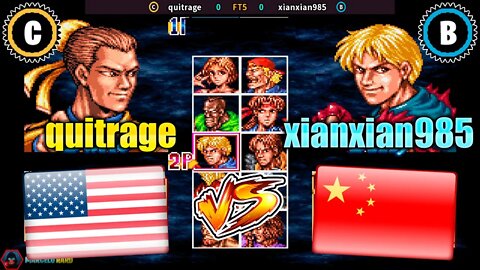 Double Dragon (quitrage Vs. xianxian985) [U.S.A. Vs. China]