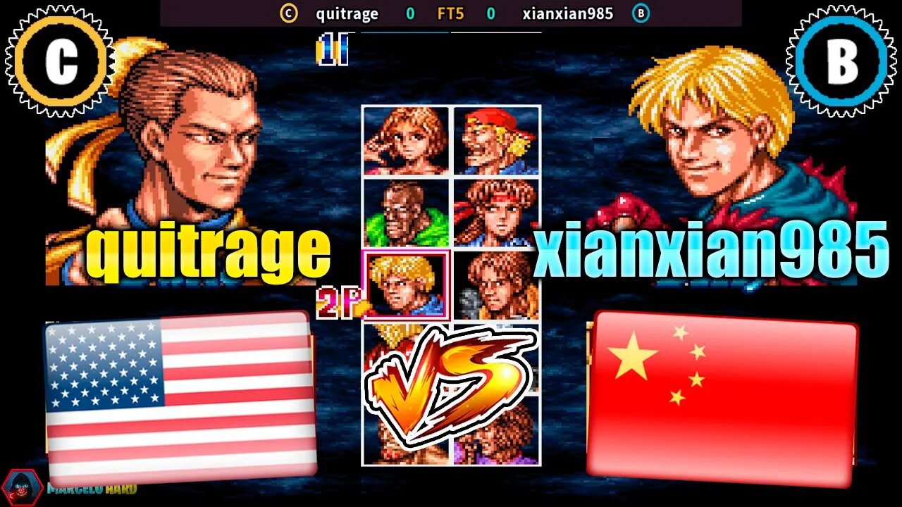 Double Dragon (quitrage Vs. xianxian985) [U.S.A. Vs. China]