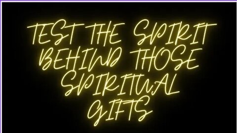 Question it 🤔 testing spiritual gifts #godblessyou