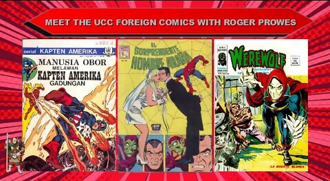 Meet the UCC: Talking Foreign Comic Books wit LCS owner Roger Prows