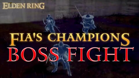 Elden Ring Fia's Champions Boss Fight