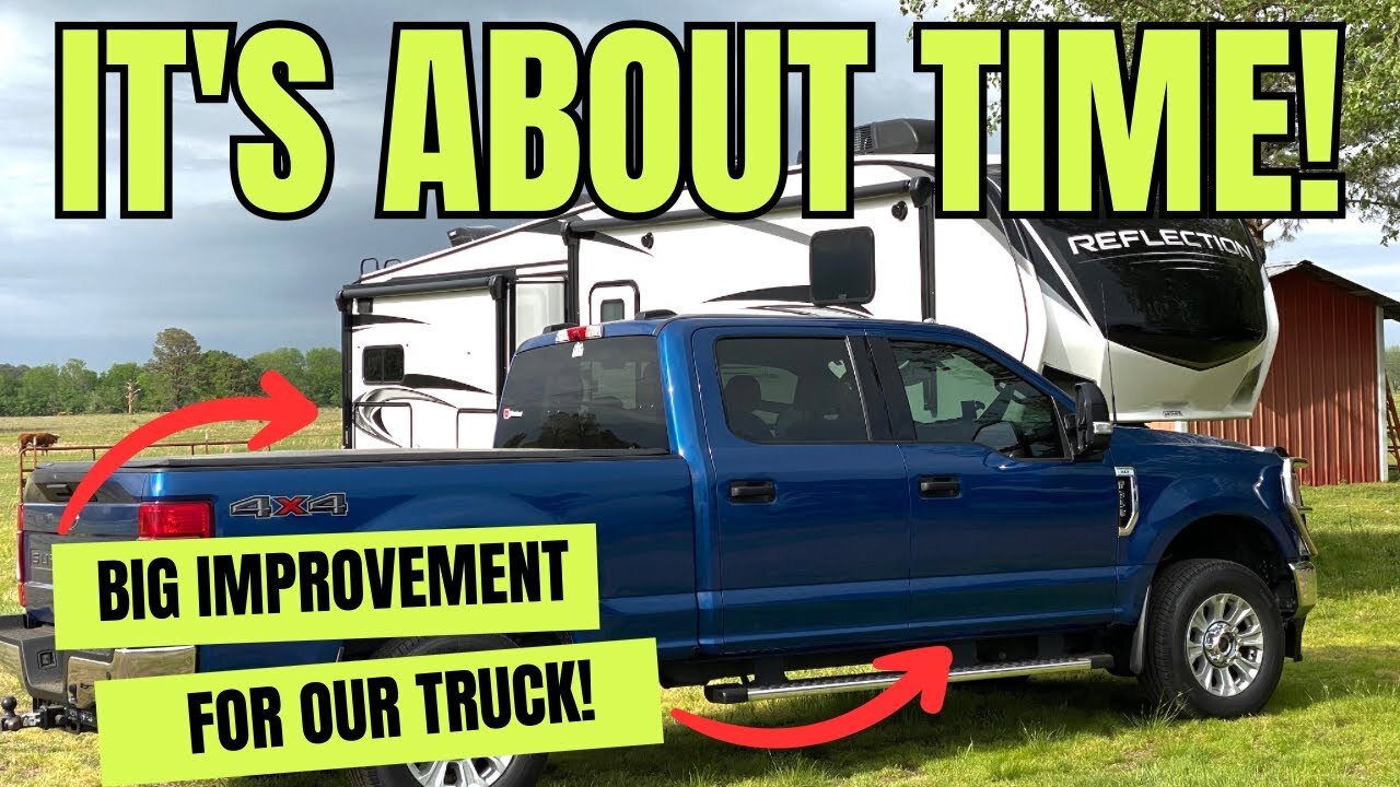 Finally Got it done! F350- Full time rv living!