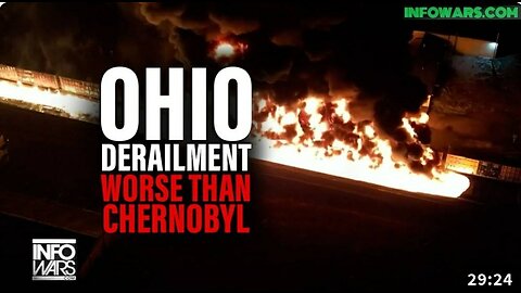 Ohio Derailment More Deadly Than Chernobyl, Experts Warn