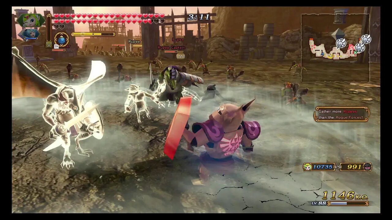Hyrule Warriors Definitive Edition - Grand Travels Map - Square B1 (A Rank)