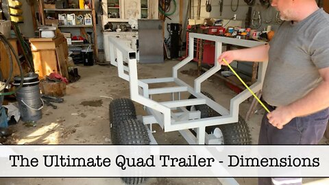 The Ultimate Quad Trailer - Dimensions - Part 9 - #theultimatequadtrailer
