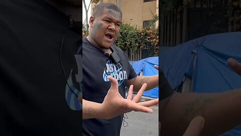 Crip Mac Cares for The Homeless on Skid Row ❤️‍🔥 #nojumper #adam22 #cripmac #itzmilktv #wack100