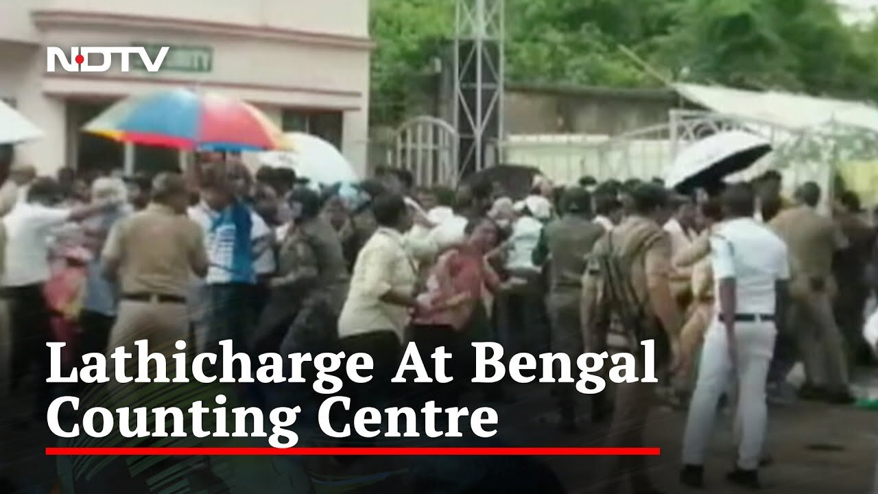 Panchayat Polls: Bombs Go Off Outside A Counting Centre In Bengal, Another Sees Lathicharg