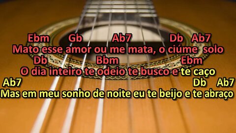 ainda ontem chorei de saudade karaoke playback instrumental