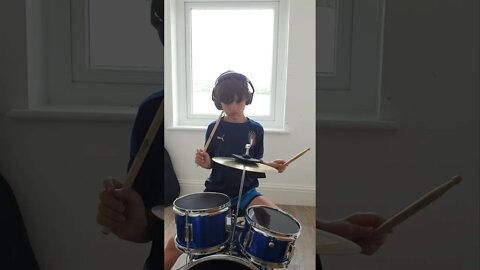 my drumming journey progressed to playing with metronome