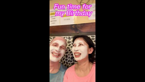 Fun time for my Birthday / sauna and steam.