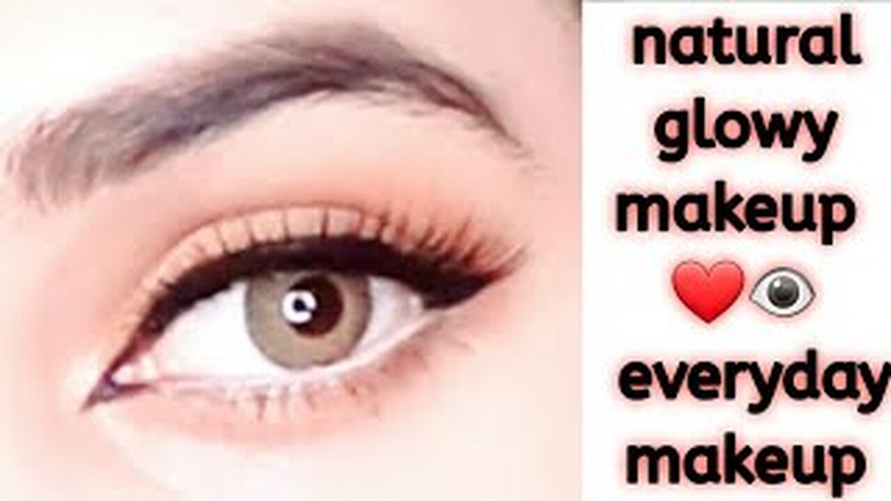 everyday makeup | how to do natural makeup | glowy makeup | step by step tutorial by fiza farrukh