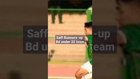 bd under 20 tean SAFF Runner-up 2022