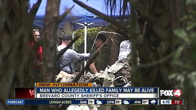 Brevard Deputies: father who killed family, self is still alive