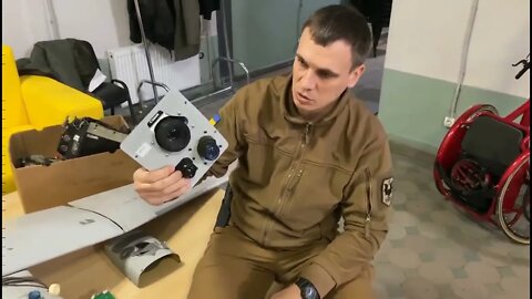 🛑 Увага! 🛑 Виродок із лайна та палиць російський БПЛА "Орлан". Супер технології орків