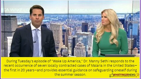 During Tuesday's episode of "Wake Up America," Dr. Manny Sethi responds to the recent occurrence
