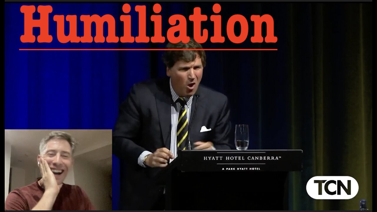 Tucker Carlson Eloquently Humiliates Woke Aussie Reporter