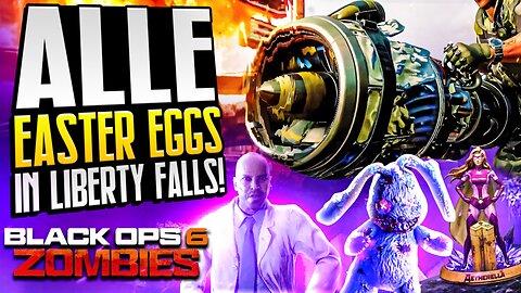 Alle 22 Easter Eggs in Liberty Falls - Black Ops 6 Zombies