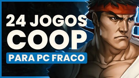 Os 24 Melhores jogos COOP LOCAL para PC FRACO 🎮 (Jogos leves OFFLINE)