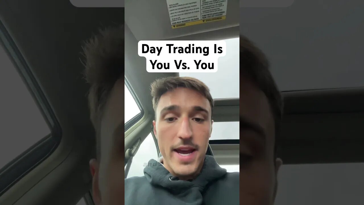 Day Trading Is You Vs You #daytrading #forextrading #futurestrading #forex #daytradingtips