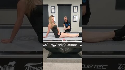 Sexy Pool Tricks! #shorts #8ballpool #couple