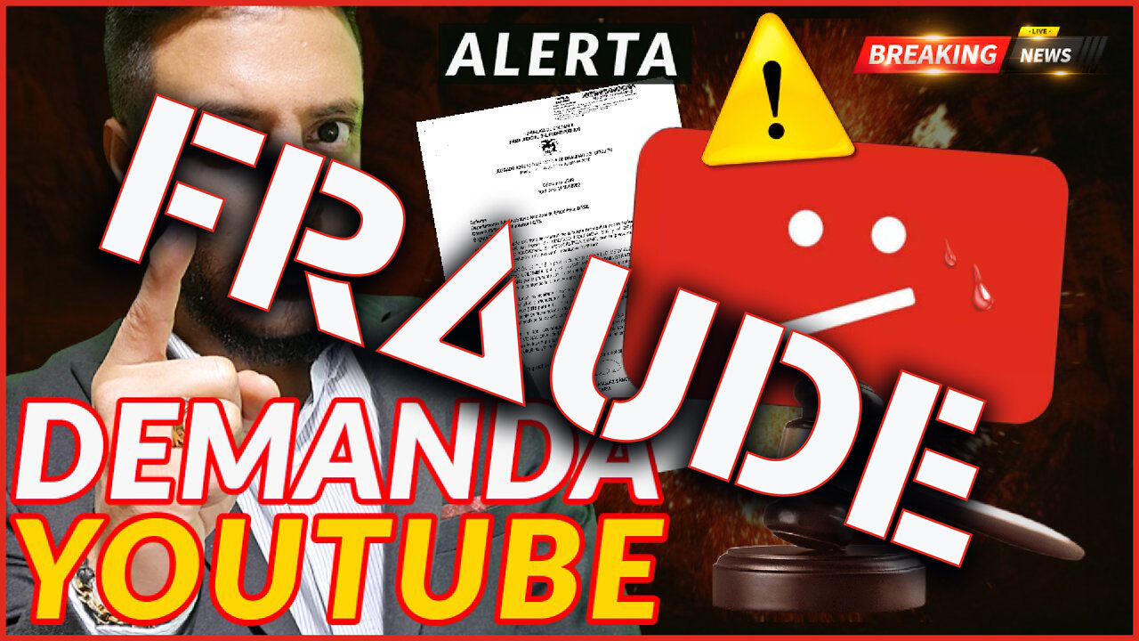 Eduardo Menoni denuncia a YouTube (falso)