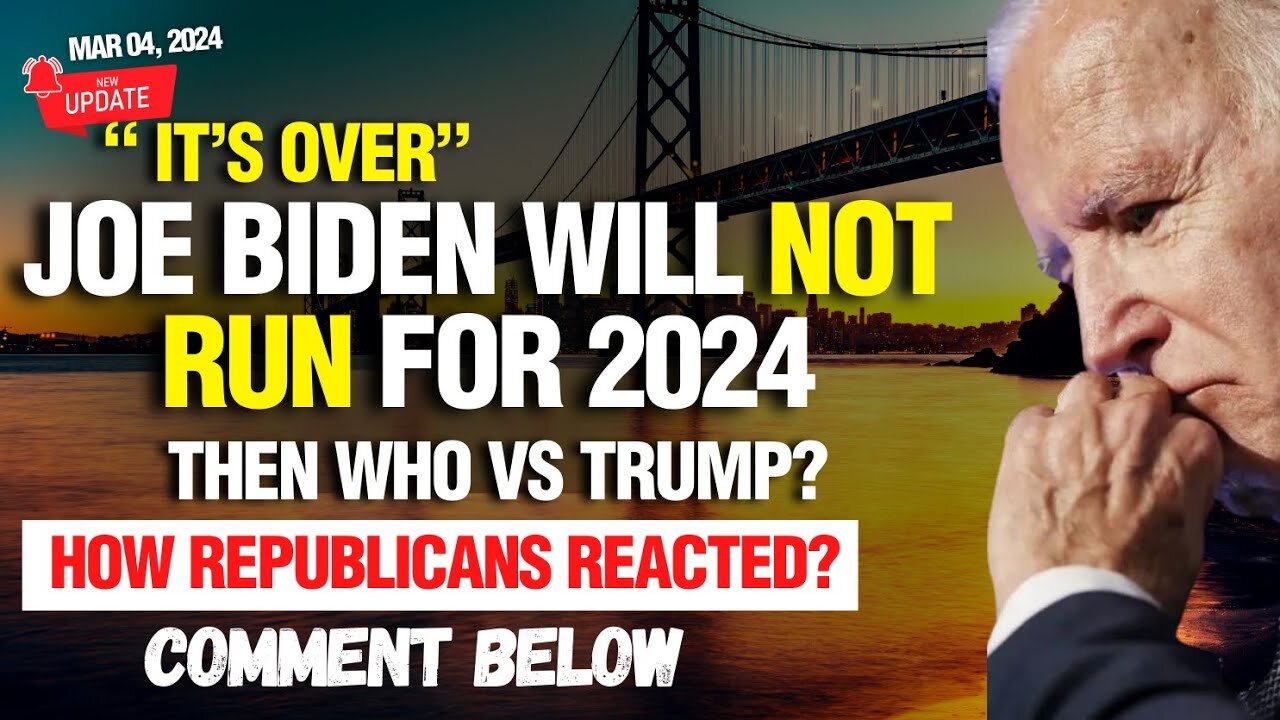 IT'S CONFIRMED: JOE BIDEN WILL NOT BE NOMINEE FOR 2024 | JOE BIDEN MEMORY PRESS CONFERENCE