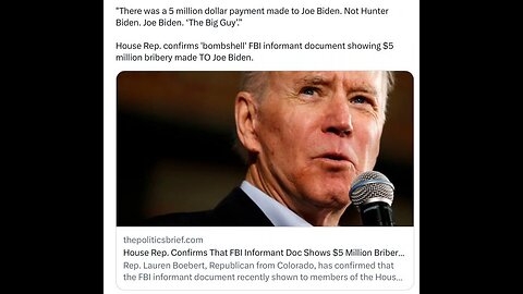 Biden-Bribe Document Alleges BURISMA Chief COERCED TO Pay Joe, Hunter During VP Years: Report 7-21