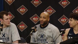 Xavier wins NIT championship (Postgame press conference)