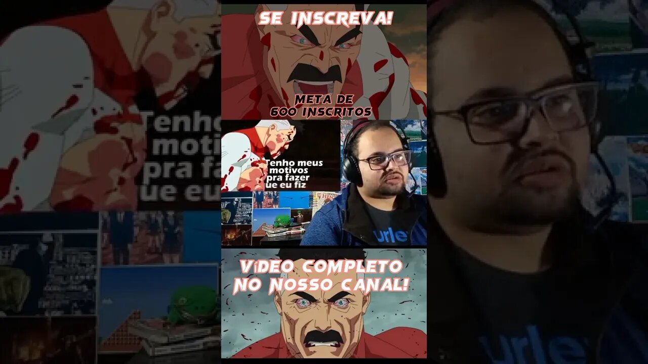 Todo bobinho pensando que era herói | REACT Rap do Omni-Man (Invencível) - OLHEM PRO CÉU | NERD HITS