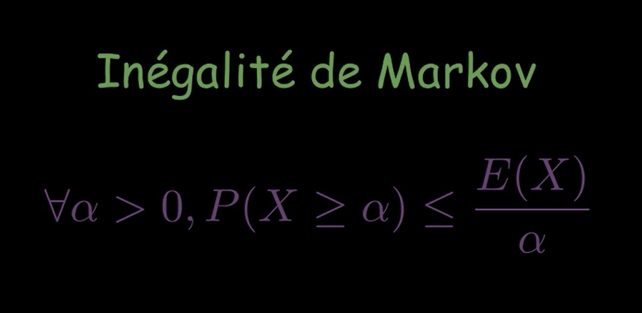 Une preuve de l'inégalité de markov