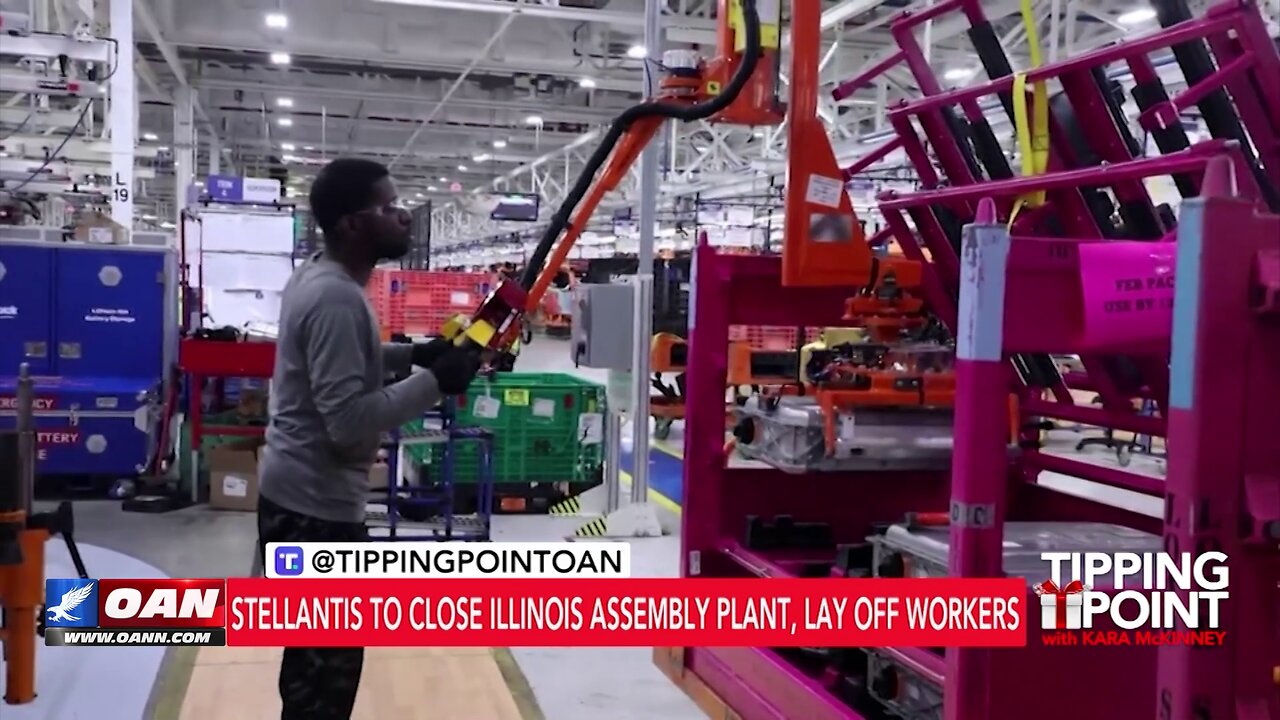 Tipping Point - Stellantis to Close Illinois Assembly Plant, Lay Off Workers