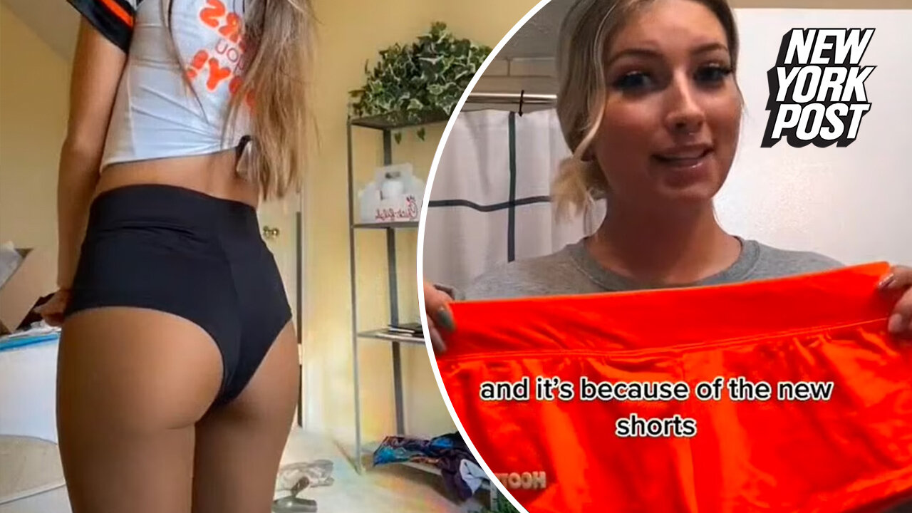 The Hooter's girls new booty shorts that went viral on TikTok