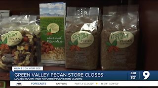 Locals mourn Green Valley Pecan Store's upcoming closure