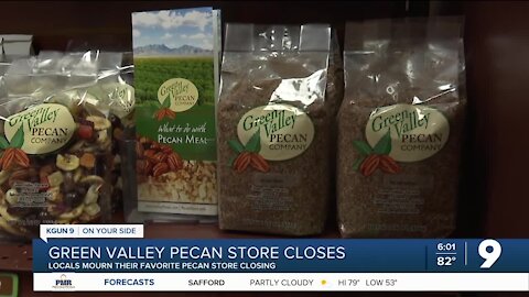 Locals mourn Green Valley Pecan Store's upcoming closure