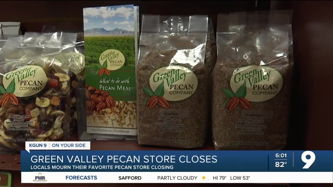 Locals mourn Green Valley Pecan Store's upcoming closure