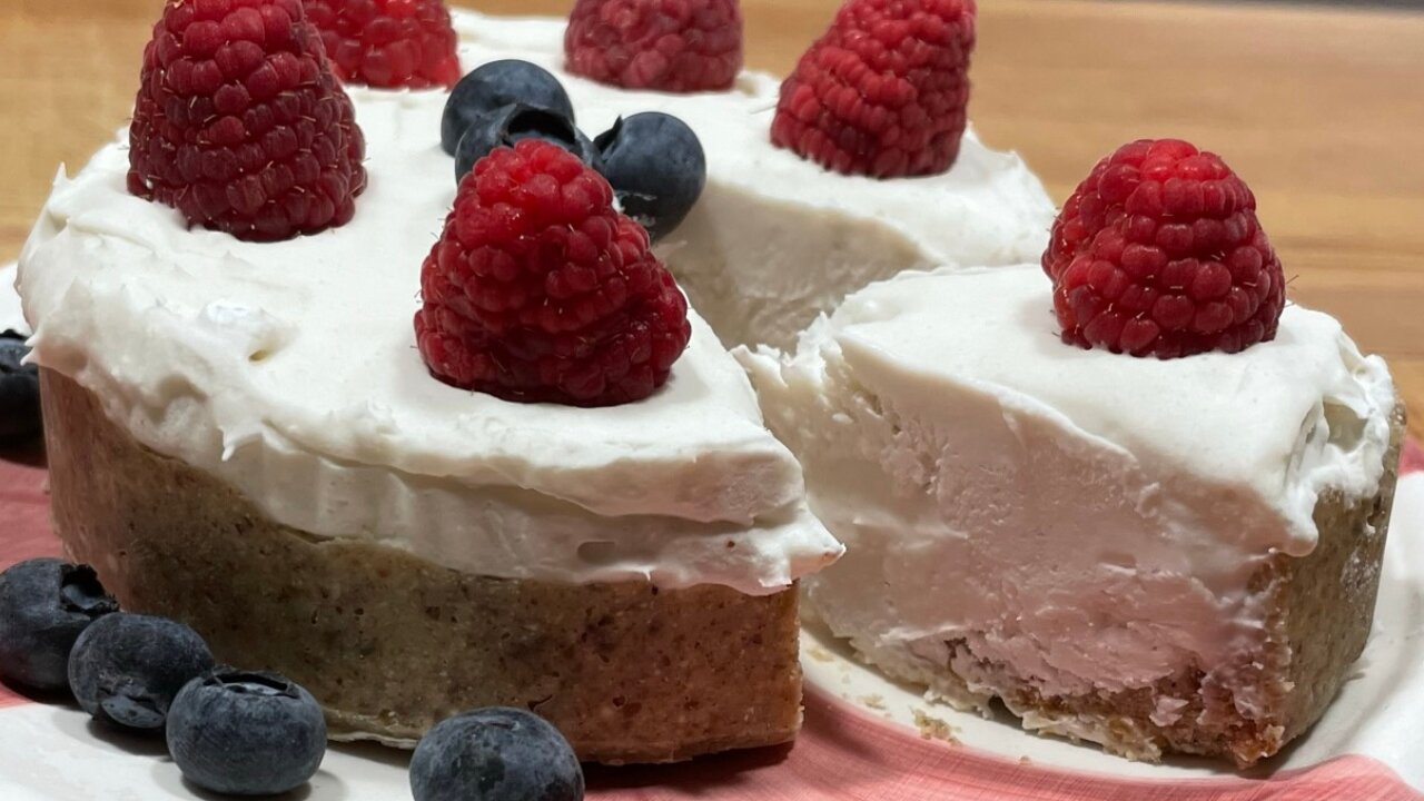 Frozen Coconut Cream Pie For Two