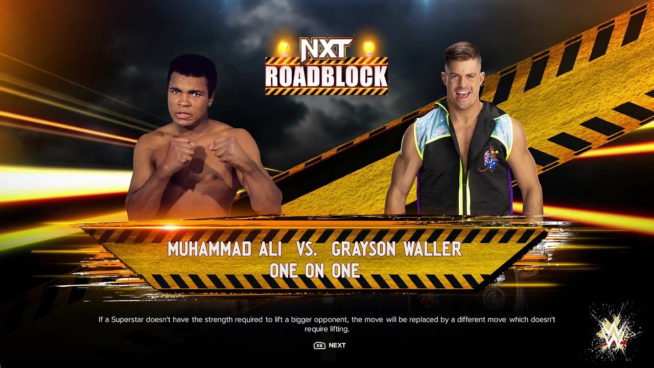 WWE 2k24 Muhammad Ali vs Grayson Waller