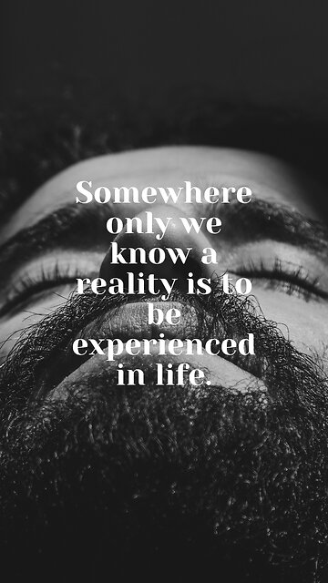 Embracing Life: From Problem-solving to Experience